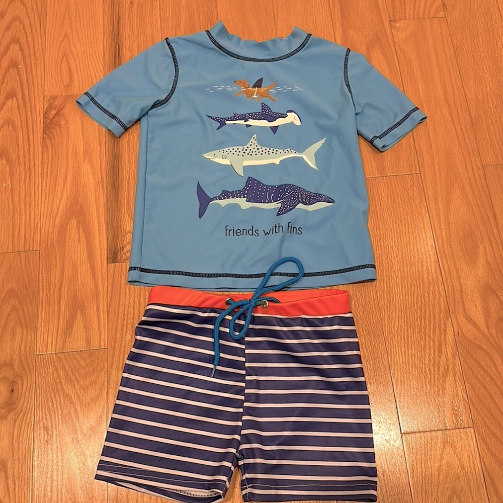 Mix match swim set Toddler boy